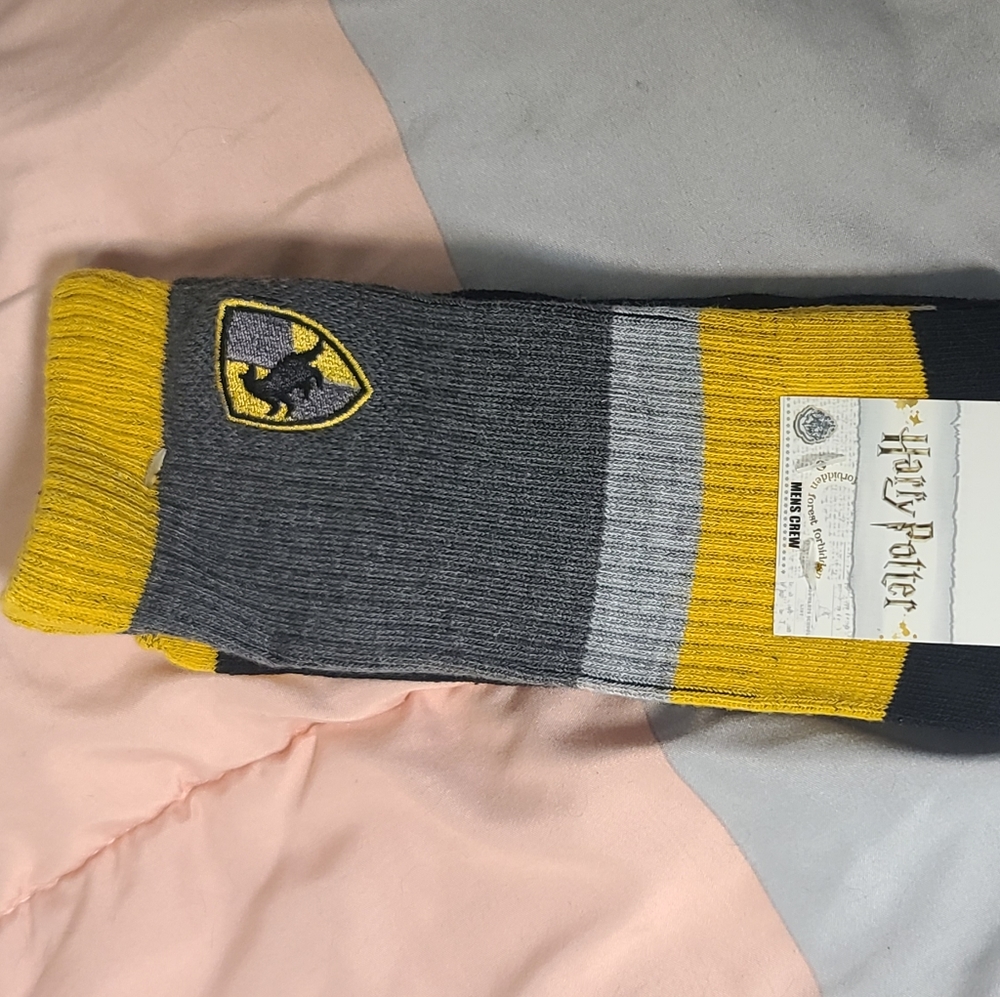 Hufflepuff Crew Socks